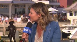 McIlroy's rumoured ex back on TV for first time since his Masters win