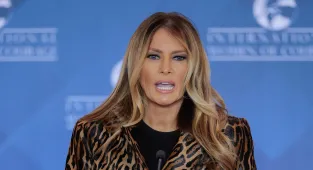 Melania Trump fans gush over her 'fierce' leopard print coat