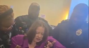 Mom of trans and non binary kids CARRIED out of school board meeting