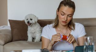 My guilty secret? I've been taking Valium pills prescribed for my DOG