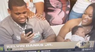 NFL Draft viewers say same thing as prospect's baby goes viral