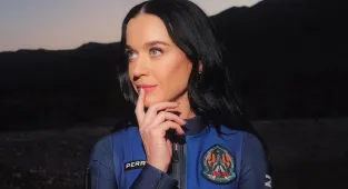 Patch worn by Katy Perry sparks claims mission was a 'satanic ritual'