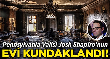 Pennsylvania Valisi Josh Shapiro'nun Evi Kundaklandı!