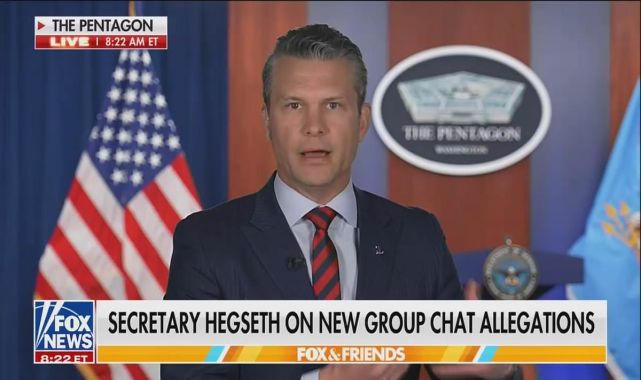 Pentagon chief Pete Hegseth slams deep state as he fights for his job
