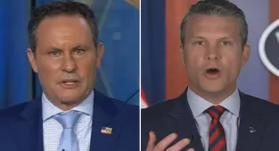 Pete Hegseth grins awkwardly as ex-Fox colleague drops epic blunder