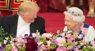 REBECCA ENGLISH: I witnessed President Trump's meeting with the Queen