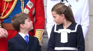 Revealed: Prince Louis's brutal two-word reply to Princess Charlotte