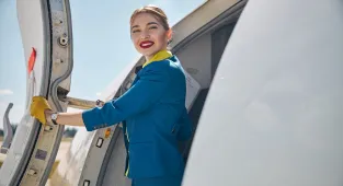 Secret meaning behind why flight attendant might say 'cheerio' to you
