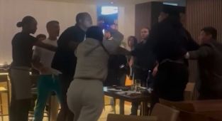 Shocking footage emerges of moment NBA icon shoved fan to the floor