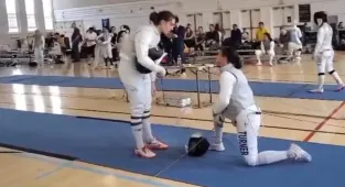 Shocking update after female fencer took refused to fight trans rival