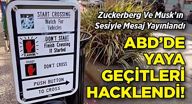 Silikon Vadisi'nde Yaya Geçitlerine Dijital Saldırı: Zuckerberg ve Musk'ın Sesiyle Mesaj Yayınlandı!