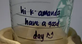 Starbucks barista points out flaw in the new 'writing on cups' rule