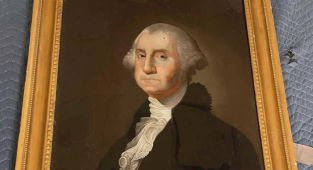 Stolen painting of President George Washington recovered a year after burglary