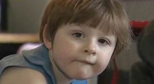 The simple act toddler who was shaken as a baby can never do