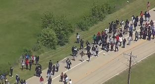 Three students shot in shooting at Dallas high school over dice game