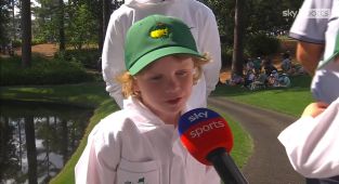 Tommy Fleetwood's adorable son, 7, wins hearts of golf fans