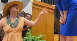 Trans activist's shock voice change leaves Nancy Mace lost for words