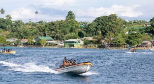Tropical island stuffed with gold should be Trump's, resident says