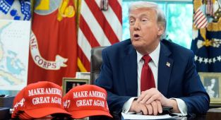 Trump says lower tariffs depend on China, as US states sue over trade war