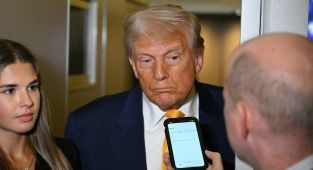 Trump tells reporters Iran nuclear talks are ‘going okay’