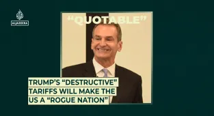 Trump’s “destructive” tariffs will make the US a “rogue nation”