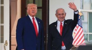 Why did Netanyahu visit Trump for a second time this year?