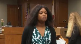 Abuse survivor's courtroom mic drop as she confronts murderer mother