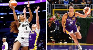 Angel Reese mocked by WNBA champion Kelsey Plum