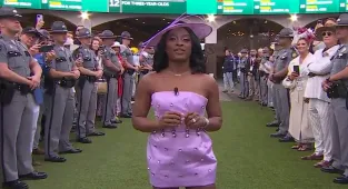 'Cringey' Simone Biles divides Kentucky Derby fans
