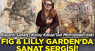 Başarılı Sanatçı Koray Kasap'tan Morristown'da Sanat Sergisi!