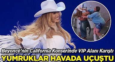 Beyoncé Konserinde VIP Alanı Karıştı: Yumruklar Havada Uçuştu!