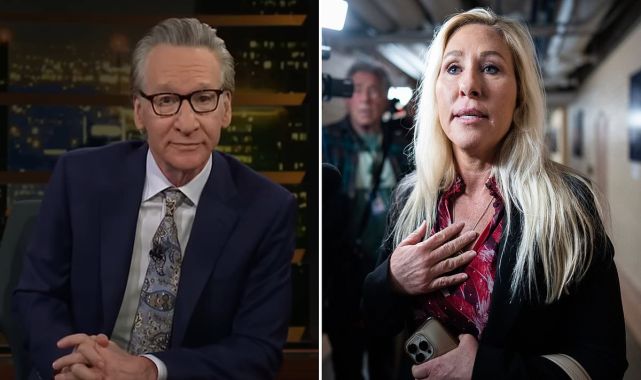 Bill Maher reacts to Marjorie Taylor Greene's Catholic bishops remark