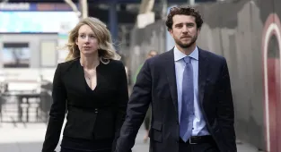 Blood testing fraudster Elizabeth Holmes' husband unveils his start-up