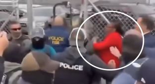 Border bosses release shock update after mass brawl at ICE hub