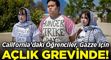 California'daki Öğrenciler, Gazze İçin Açlık Grevinde!
