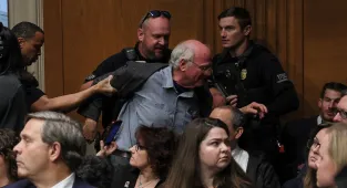 Co-founder of Ben & Jerry’s ice cream kicked out of Senate for Gaza protest
