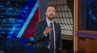 Daily Show host shares his 'wisdom' after meeting young MAGA men