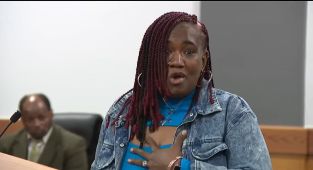 Delusional mother's courtroom meltdown after son convicted of murder