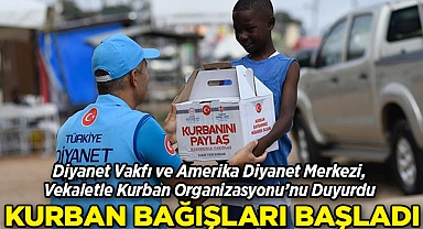 Diyanet Vakfı Vekaletle Kurban Organizasyonu'nu Duyurdu: Kurban Bağışları Başladı!