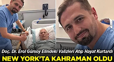 Doç. Dr. Erol Gürsoy Elindeki Valizleri Atıp Hayat Kurtardı: New York'ta Kahraman Oldu!