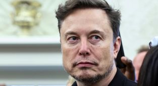 Elon Musk's face goes viral during Trump showdown with South Africa