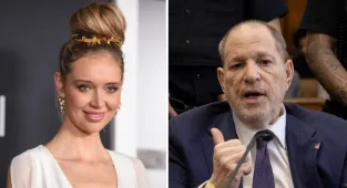 Ex-model takes stand for first time in Harvey Weinstein retrial