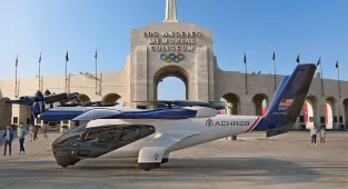 Flying taxis to help fans beat notorious LA traffic at 2028 Olympics