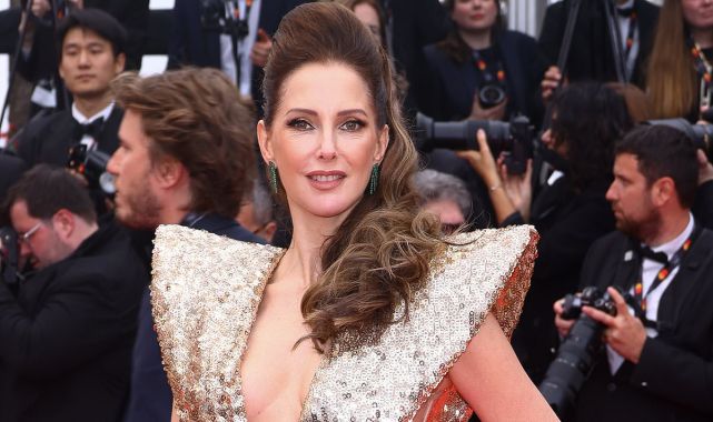 French actress Frederique Bel  defies the Cannes 'nudity crackdown'