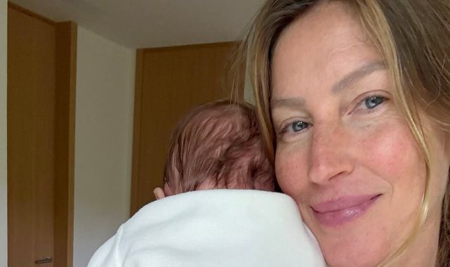Gisele Bundchen shares first snap of newborn son on Mother's Day