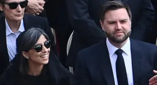How Usha Vance showed respect for the Pope at Vatican mass