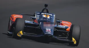 Indy 500 contender debuts hilarious sponsorship from iconic rock band