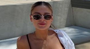Indy500 star's jaw-dropping wife steals the show