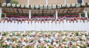 Inside the picture perfect graduation ceremony at $33K-a-year school
