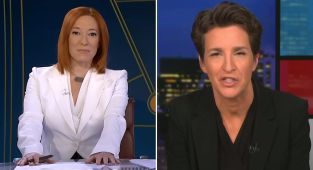Jen Psaki's humiliating blow taking over from Rachel Maddow on MSNBC